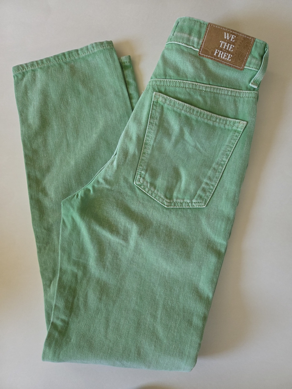 WE THE FREE  Free People The Pacífica High Rise Slim Straight Leg Jeans